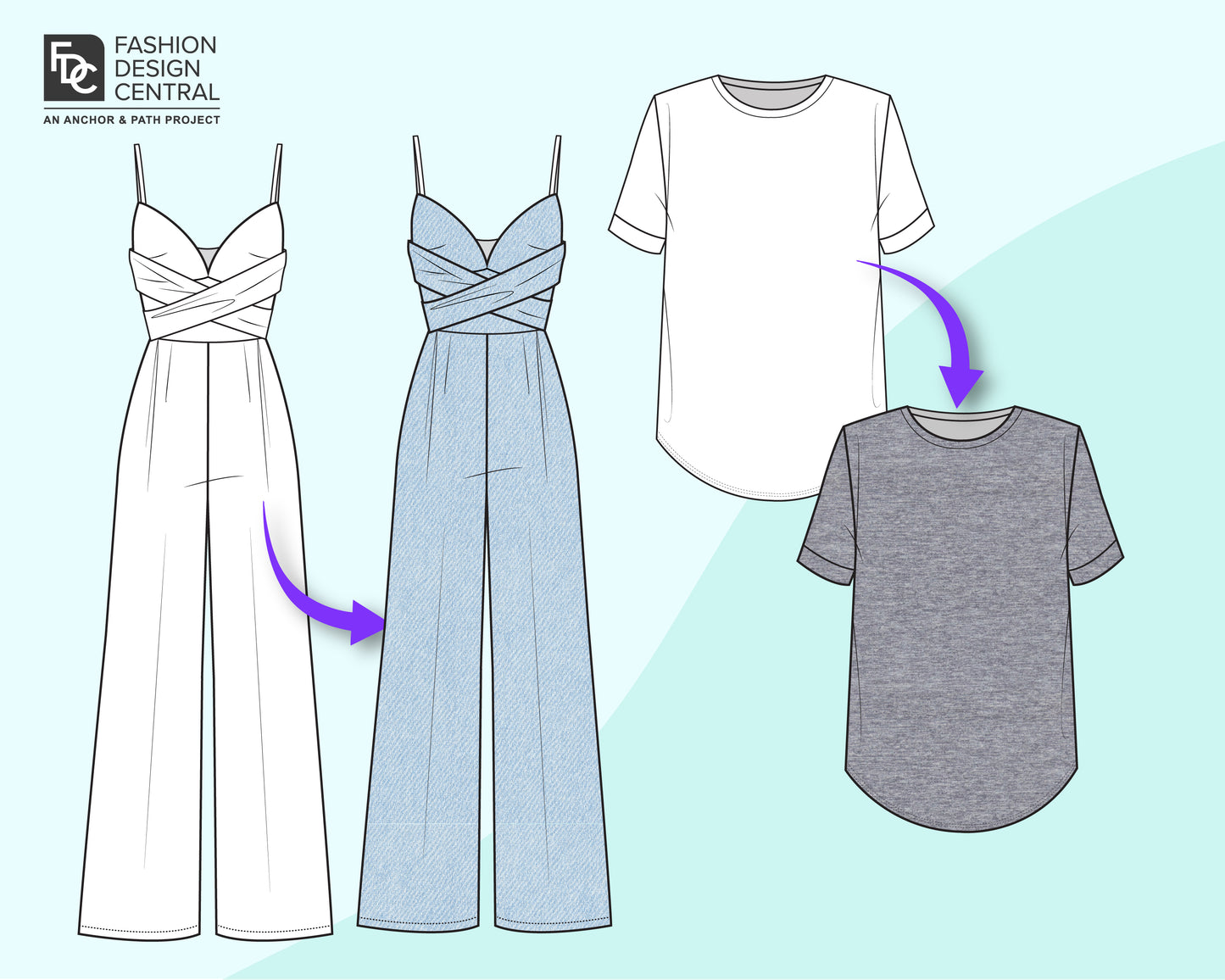 50 Fabric Texture Swatches for Adobe Illustrator | Elevate Your Fashion Flats